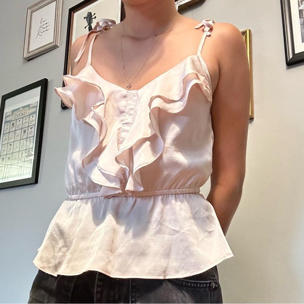 Vintage H&M Ruffle Top